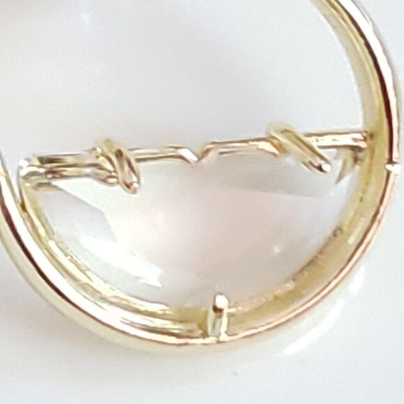 New! Anna Glass Hoop Earrings - Picture 13 of 15